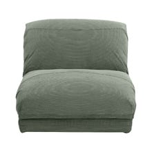 Olly Corduroy Lounge Chair Single Sofa Bed